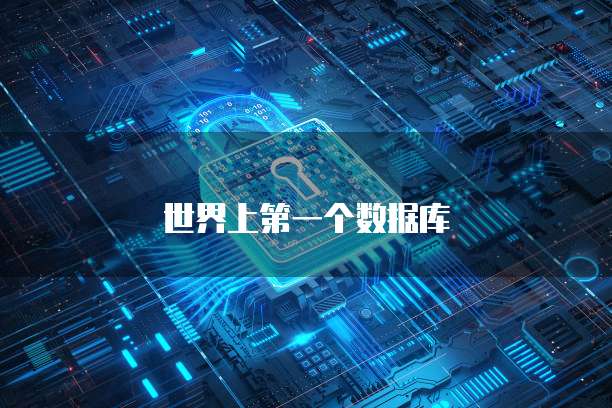 世界上第一个数据库