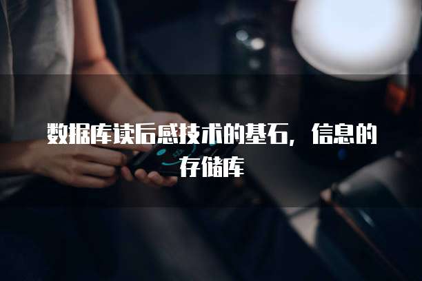 数据库读后感技术的基石，信息的存储库
