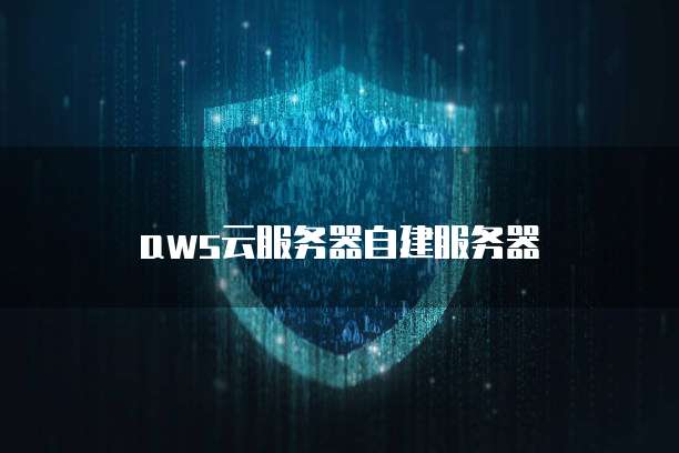 aws云服务器自建服务器