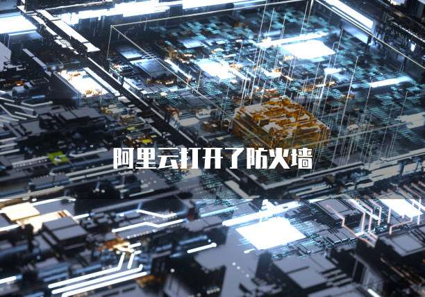 阿里云打开了防火墙