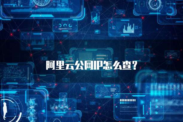 阿里云公网IP怎么查？