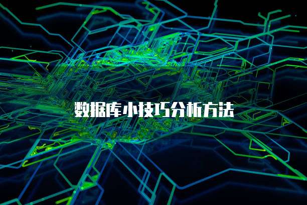 数据库小技巧分析方法