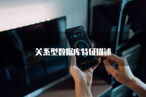 关系型数据库特征描述