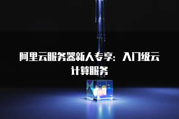 阿里云服务器新人专享：入门级云计算服务