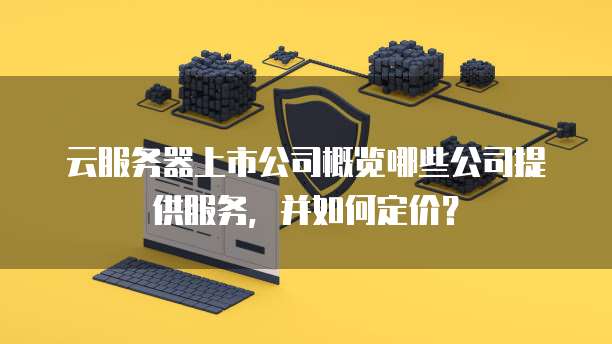 云服务器上市公司概览哪些公司提供服务，并如何定价？