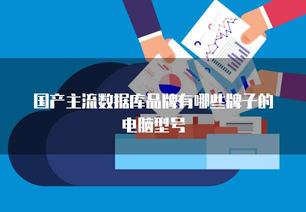 国产主流数据库品牌有哪些牌子的电脑型号