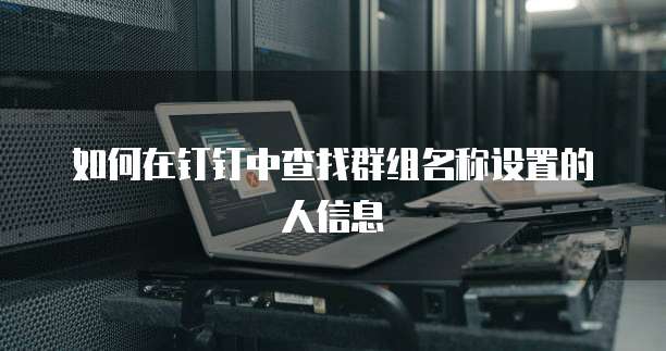 如何在钉钉中查找群组名称设置的人信息