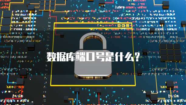 数据库端口号是什么？
