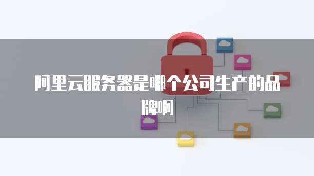 阿里云服务器是哪个公司生产的品牌啊