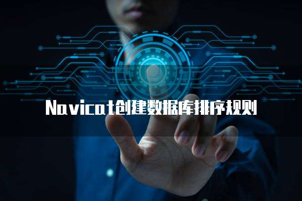 Navicat创建数据库排序规则
