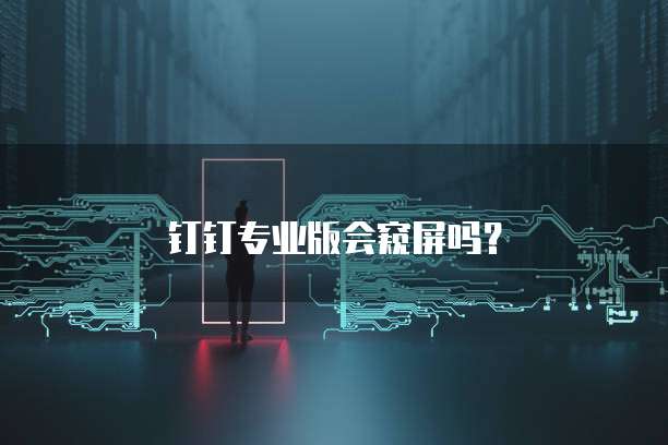 钉钉专业版会窥屏吗？