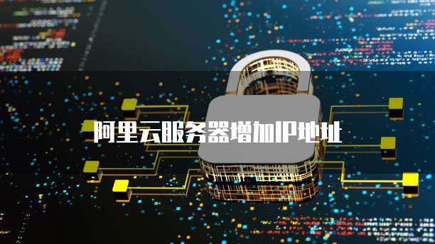 阿里云服务器增加IP地址