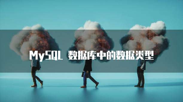 MySQL 数据库中的数据类型