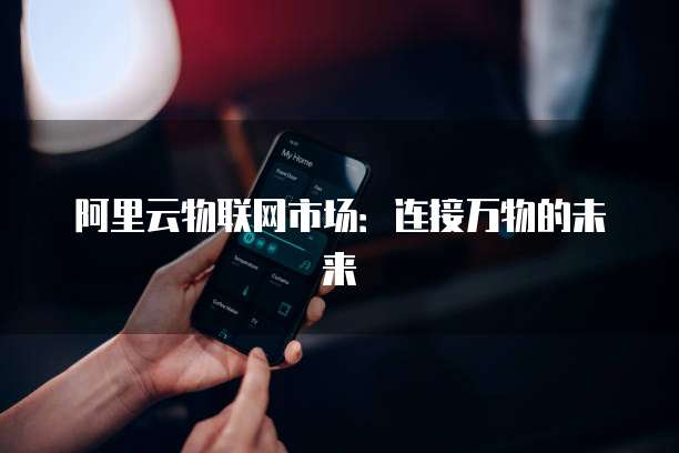 阿里云物联网市场：连接万物的未来