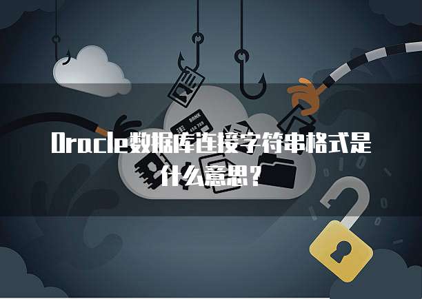 Oracle数据库连接字符串格式是什么意思？