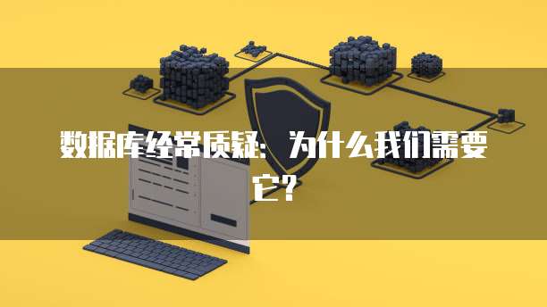 数据库经常质疑：为什么我们需要它？