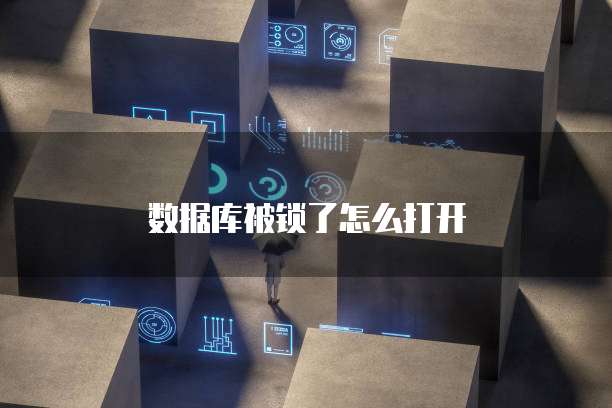 数据库被锁了怎么打开