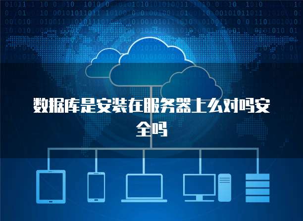 数据库是安装在服务器上么对吗安全吗