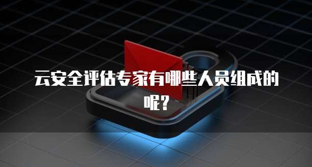 云安全评估专家有哪些人员组成的呢？