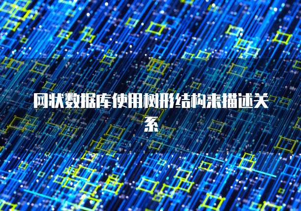 网状数据库使用树形结构来描述关系