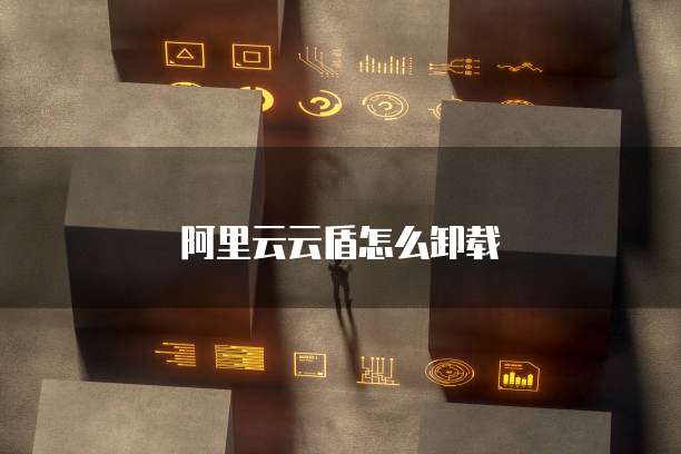 阿里云云盾怎么卸载