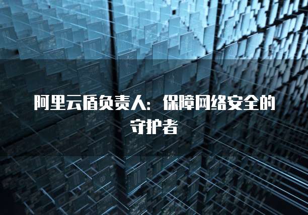 阿里云盾负责人：保障网络安全的守护者