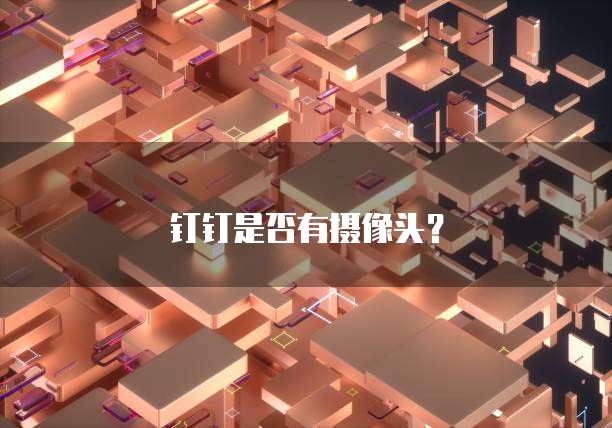 钉钉是否有摄像头？